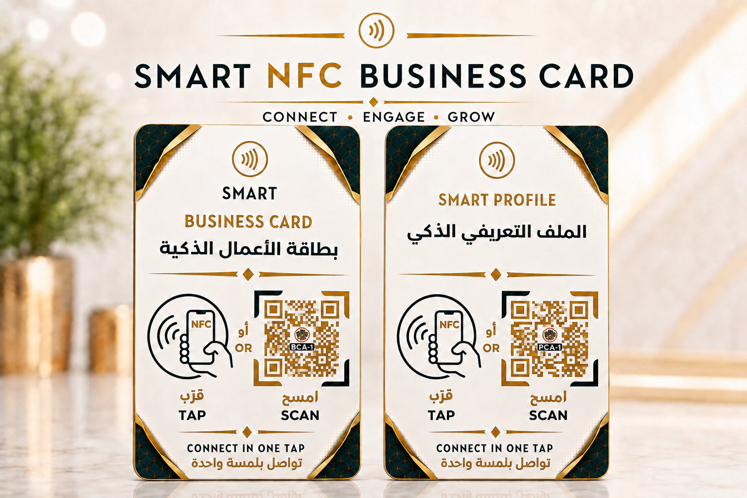 SMART NFC BUSINESS CARD Smart NFC Business Card