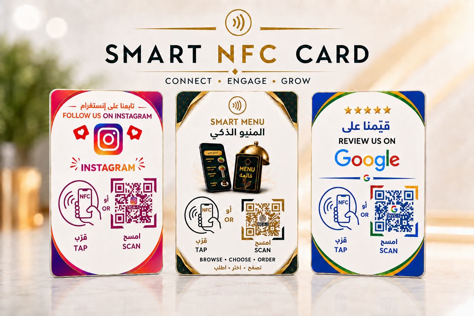 Smart NFC Card Smart NFC Business Card