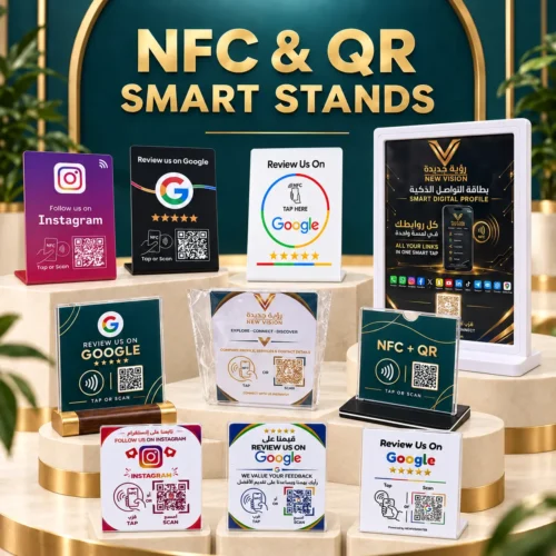 NFC & QR Smart Stands
