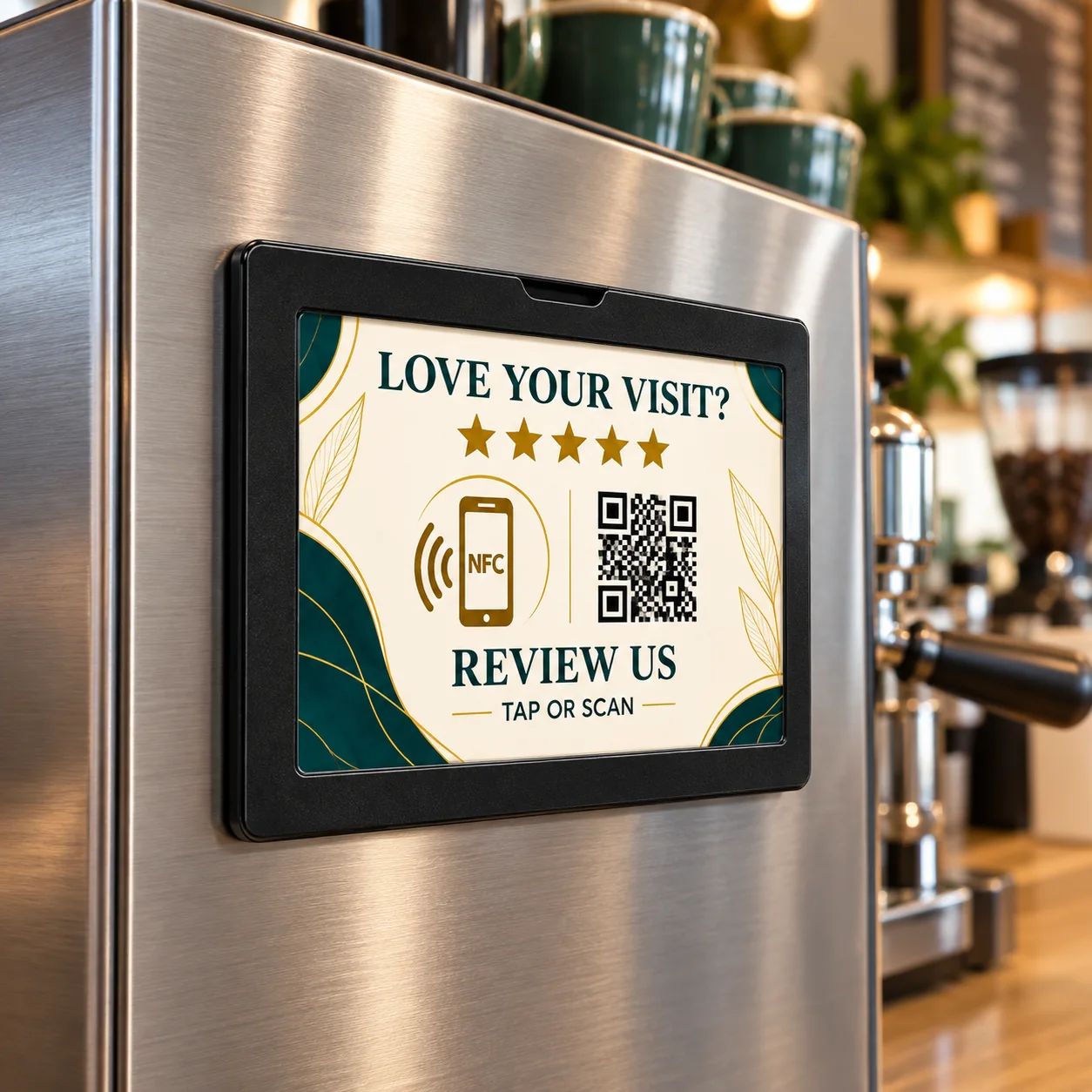 Smart NFC & QR Magnetic A7 Display – Portrait & Landscape - Image 9