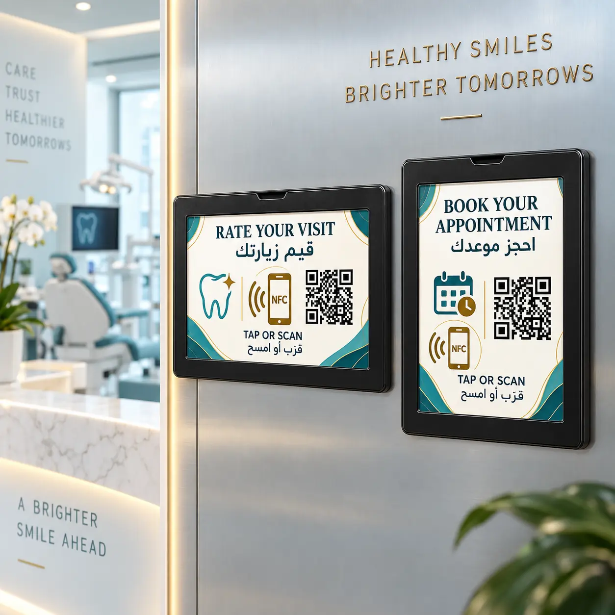 Smart NFC & QR Magnetic A7 Display – Portrait & Landscape - Image 6