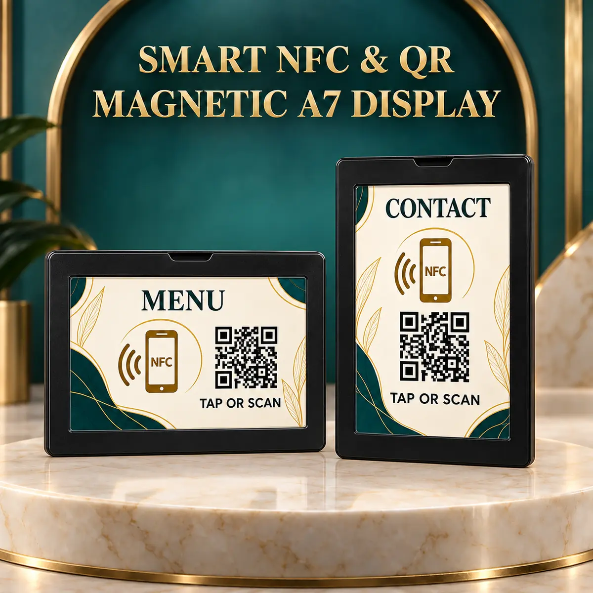 smart-nfc-qr-magnetic-a7-display