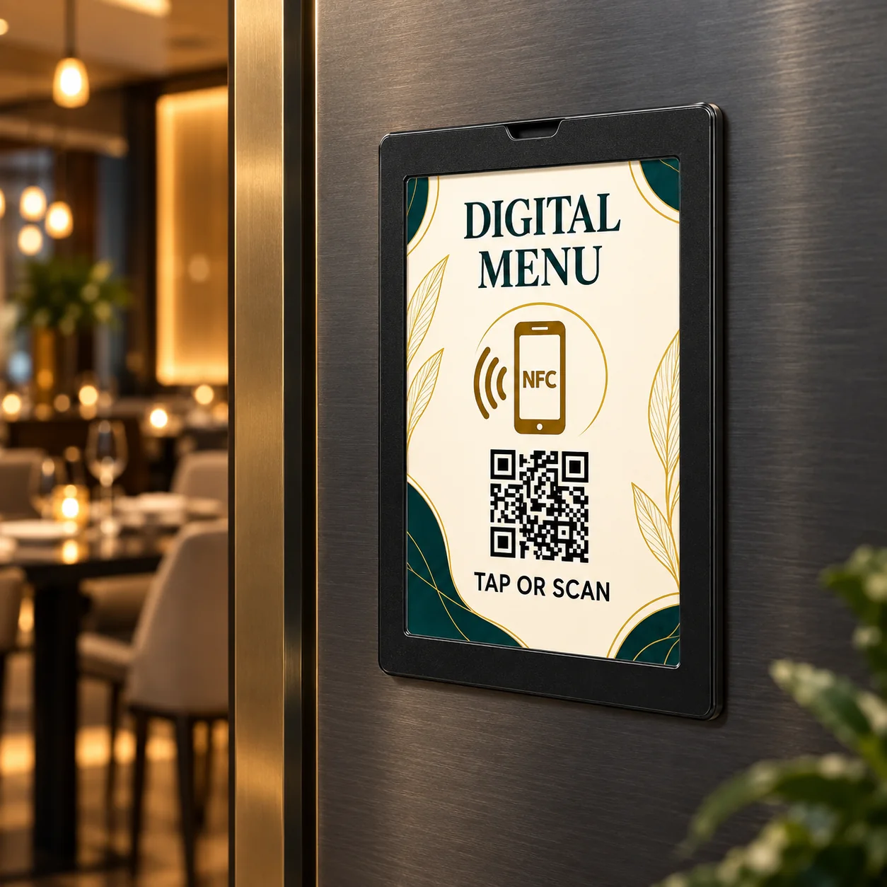 Smart NFC & QR Magnetic A7 Display – Portrait & Landscape - Image 10